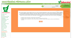 Desktop Screenshot of e-laborator.cz