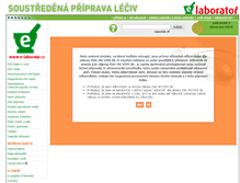 Tablet Screenshot of e-laborator.cz